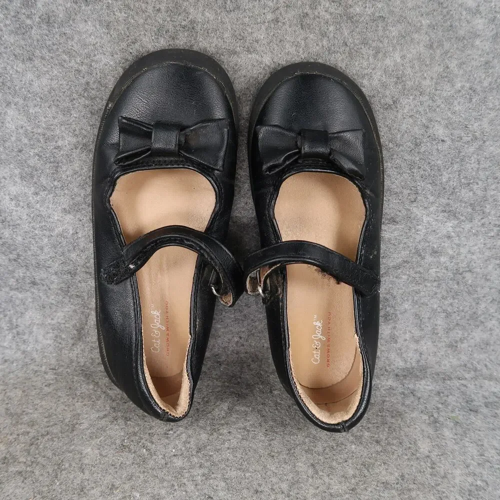 Cat & Jack Shoes Kids Toddler 11 Mary Jane Sneaker Flats Classic Casual Dress